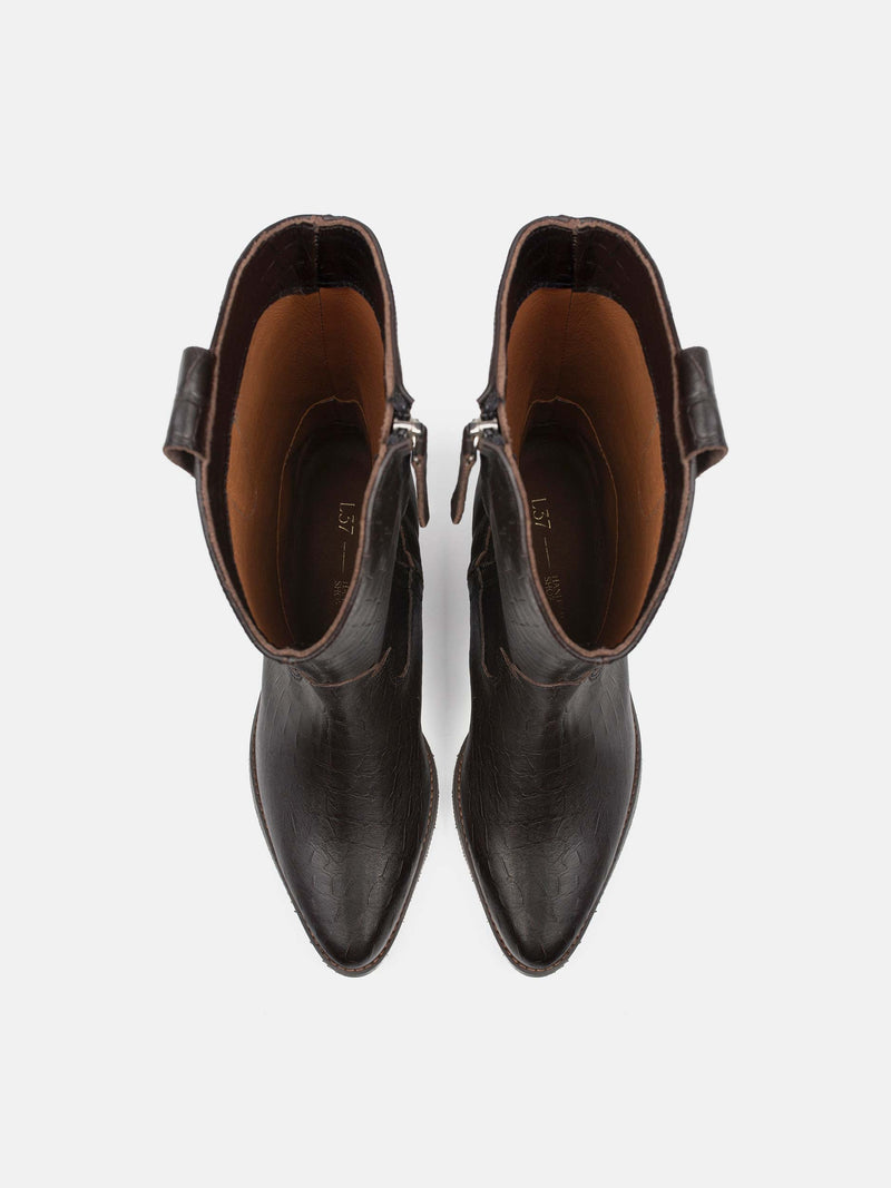 Bottes On The Rocks - Marron