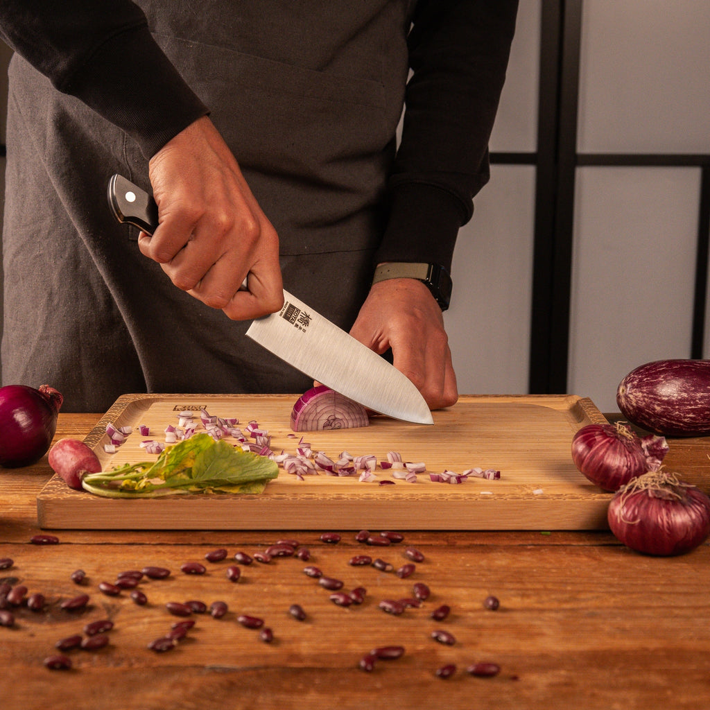 Collection Hashi Classique - Couteau Santoku - 17Cm