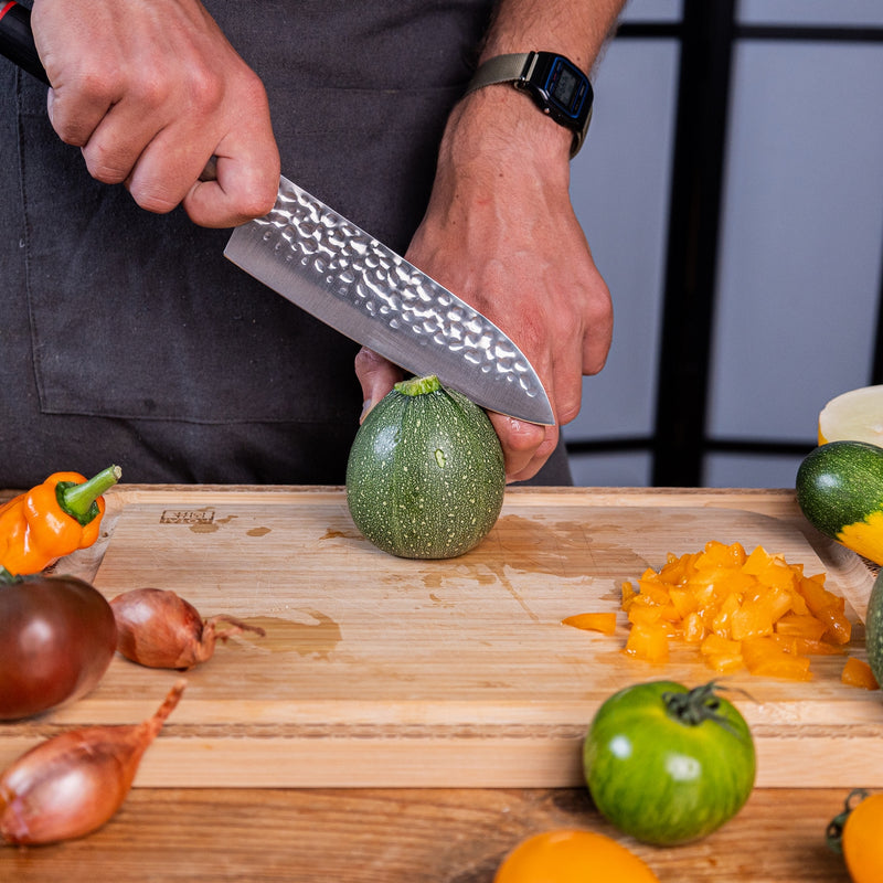 Couteau De Cuisine Santoku - Collection Pakka