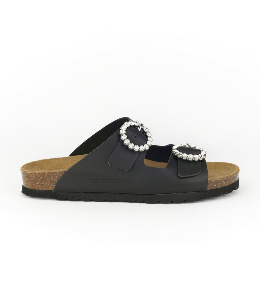 Sandalias negras - Mujer