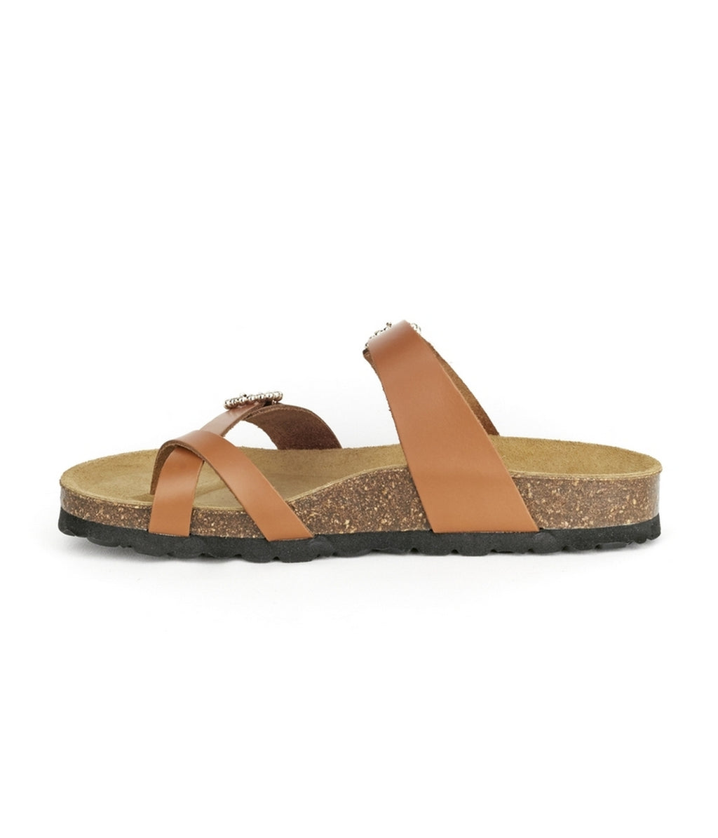 Sandalias de piel - Mujer