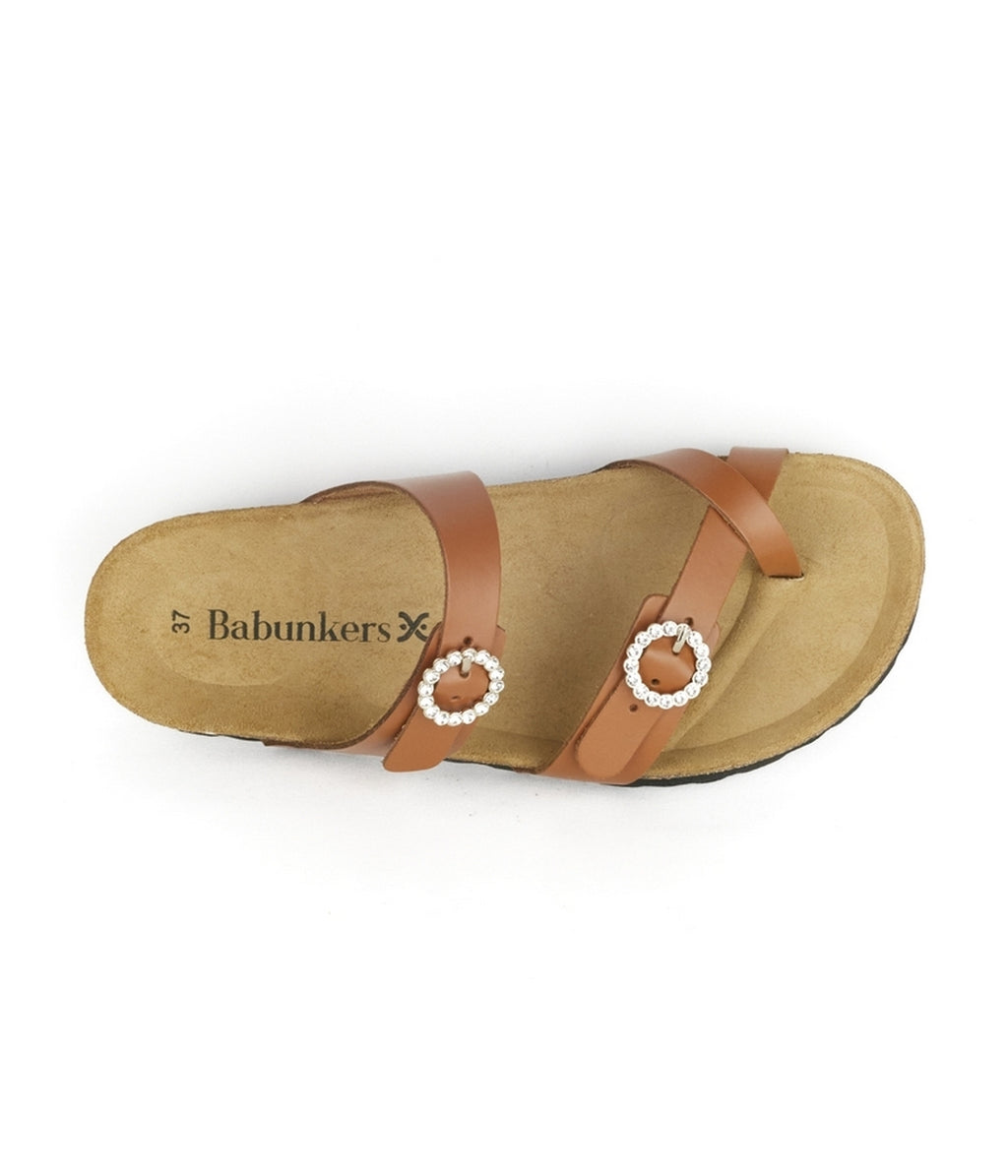 Sandalias de piel - Mujer