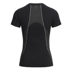 T-Shirt Vanish Seamless Ss - Black, Steel. - Femme