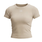 T-Shirt Vanish Seamless Ss - Beige, Blanc - Femme