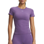 T-Shirt Vanish Seamless Ss - Violet, Blanc - Femme