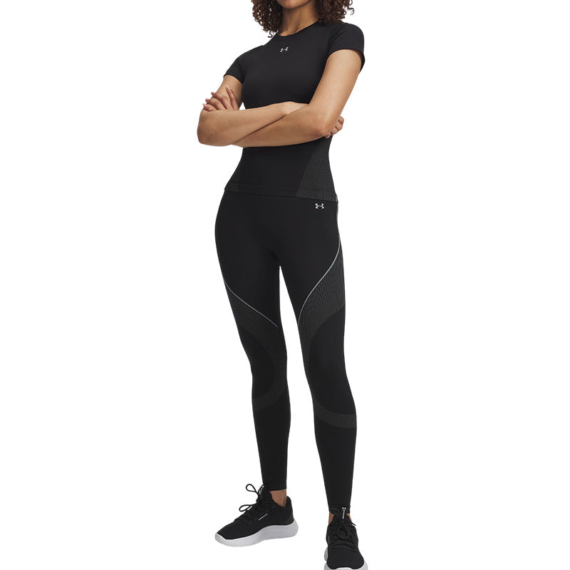 Leggings Vanish Seamless - Black, Steel - Damen