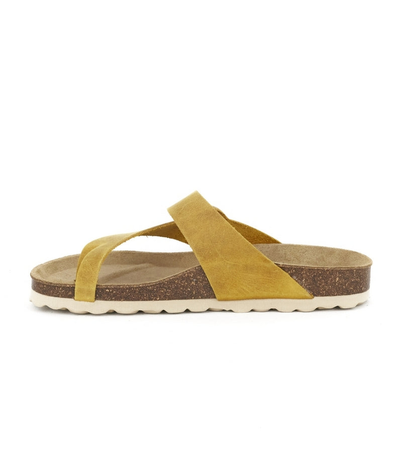 Sandalias amarillas - Mujer