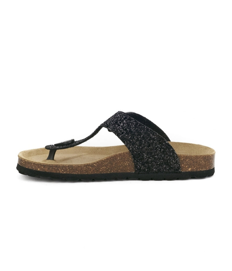 Sandalias negras - Mujer