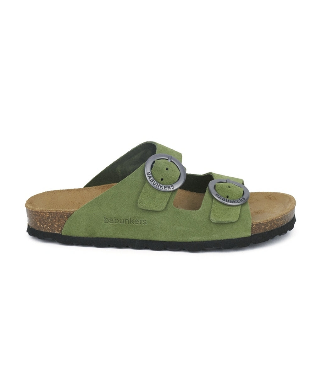 Sandales Vert - Femme
