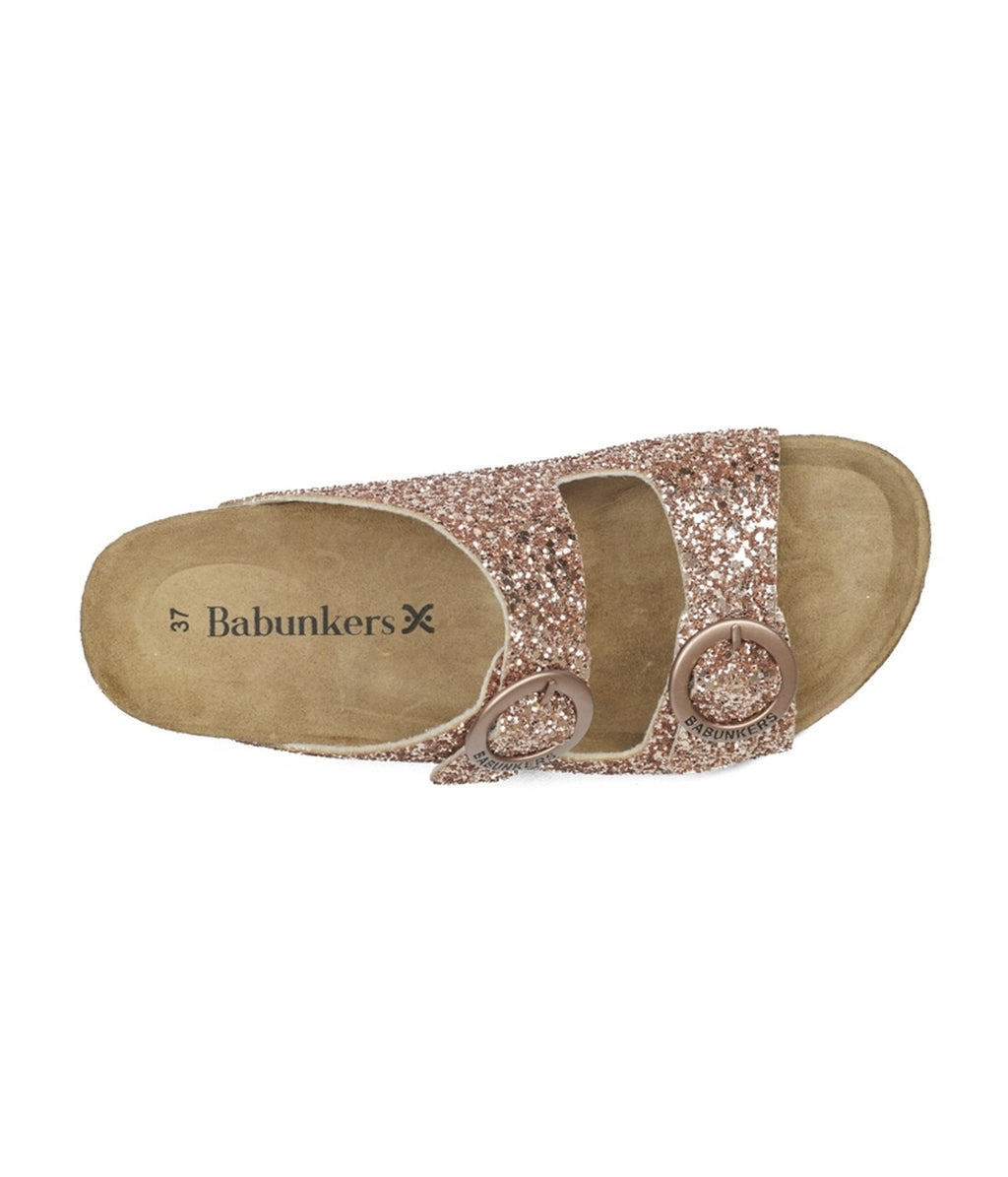 Sandalias salmón - Mujer