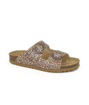 Sandalias doradas - Mujer