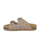 Sandalias doradas - Mujer