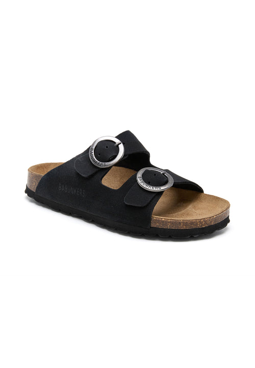 Sandalias negras - Mujer