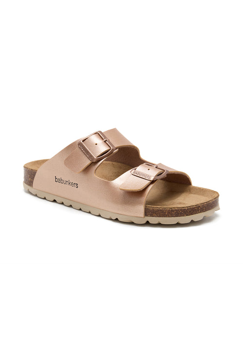 Sandalias salmón - Mujer