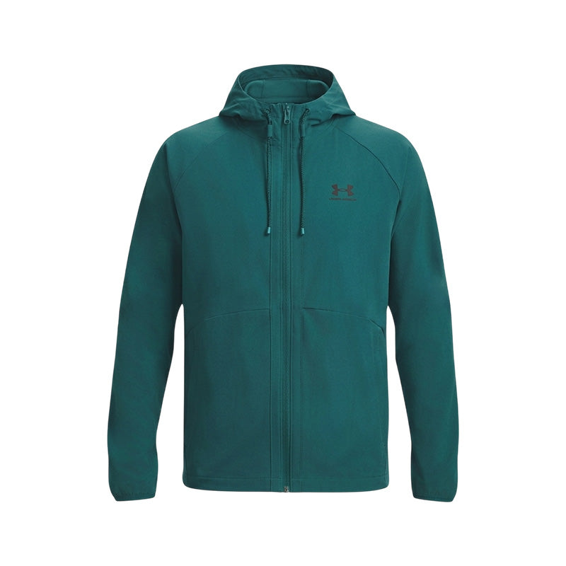 Veste De Survêtement Vibe Woven - Rack Green, Black - Homme