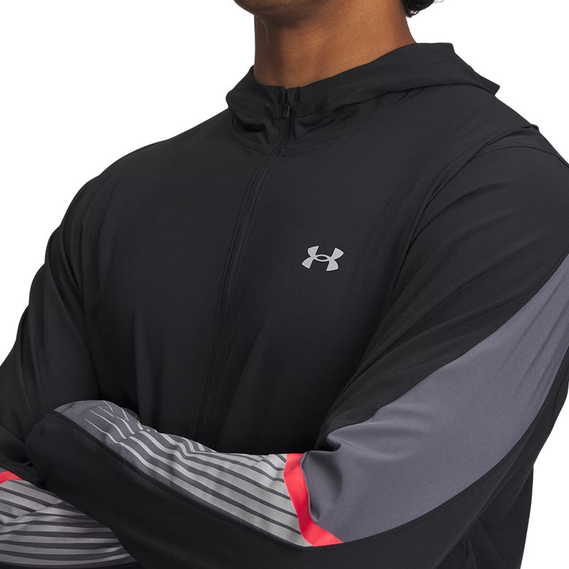 Veste De Survêtement Velociti Pro Storm - Black, Castlerock, Reflective - Homme