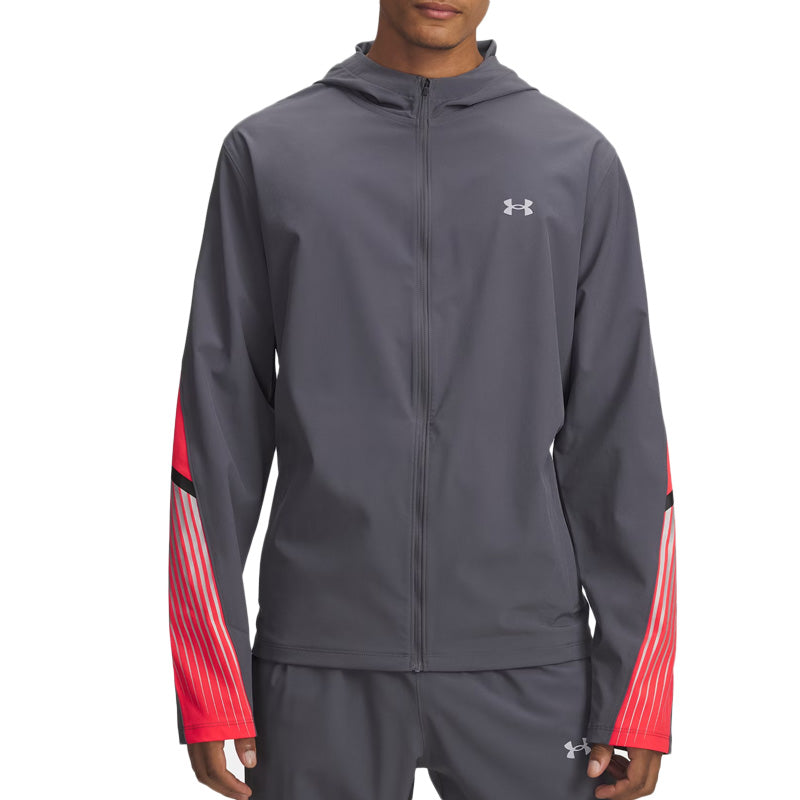 Veste De Survêtement Velociti Pro Storm - Castlerock, Racer Red, Reflective - Homme