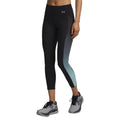 Legging Velociti Ankle Prt Tights - Noir, Vert - Femme