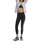 Legging Velociti Ankle Prt Tights - Noir, Vert - Femme