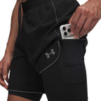 Short Velociti Pro 2In1 - Noir, Gris - Homme