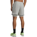 Short Velociti Pro 2In1 - Titanium, Reflective - Homme
