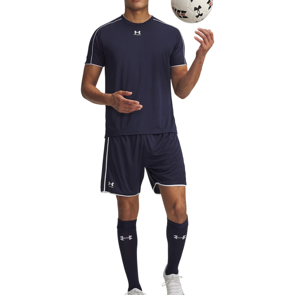 Short M Challenger Train - Midnight Navy, White - Homme