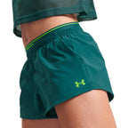 Shorts til kvinder Under Armour TECH PLAY UP 3IN COLORBLOCK