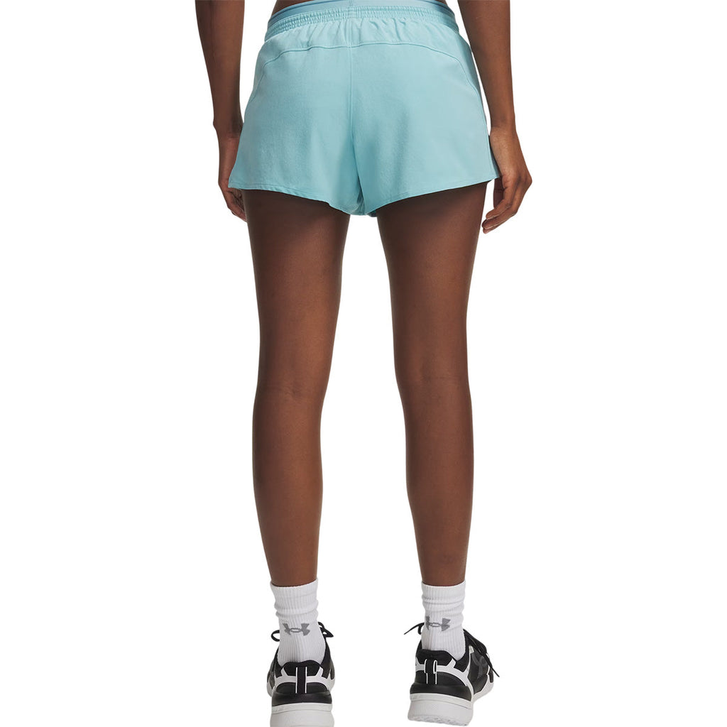 Short Femme Under Armour TECH PLAY UP 3IN COLORBLOCK