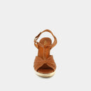 Jonak - Espadrilles Magnolia Leather - Cognac