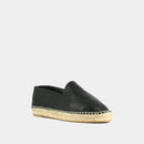 Jonak - Espadrilles Max Cuir Graine - Noir