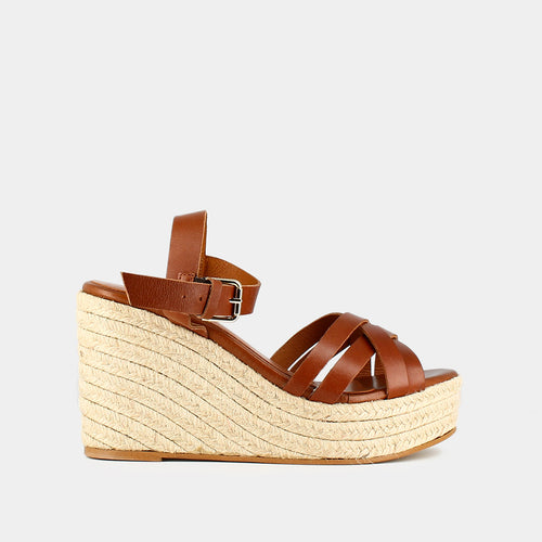 Jonak - Espadrilles Sacha Leather - Cognac