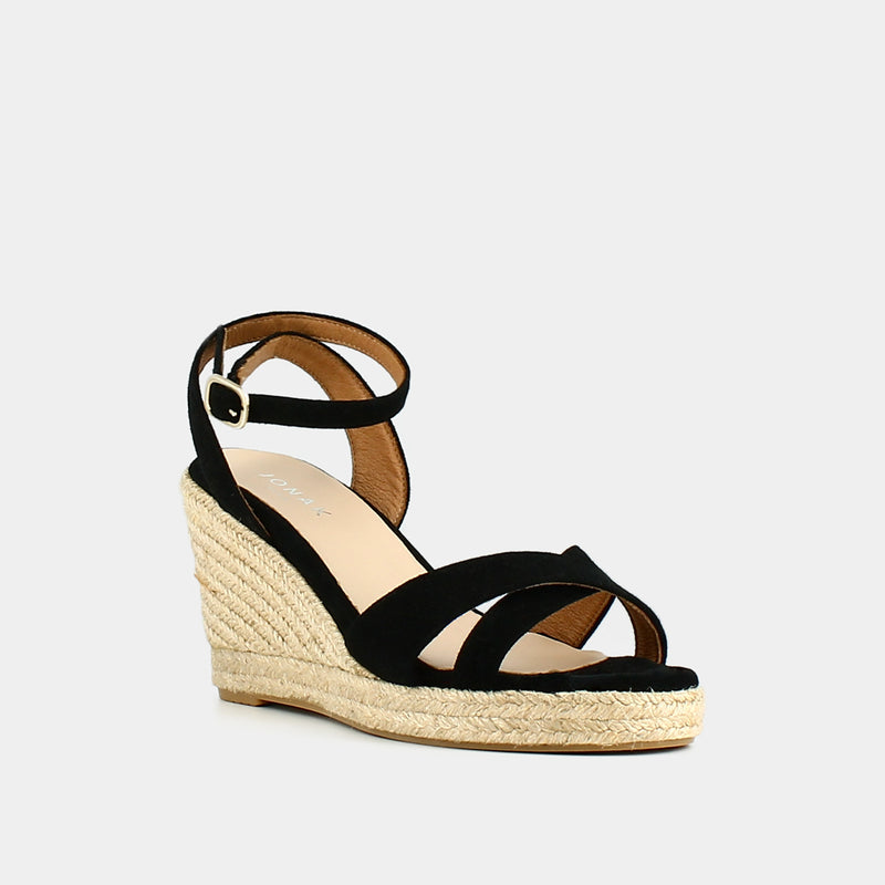 Jonak - Espadrilles Sibel Bis Velours - Black