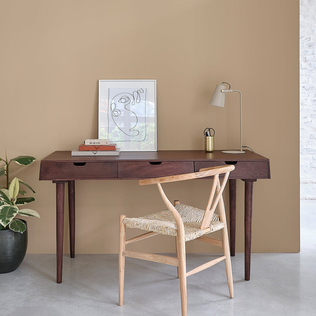 Cameron – Biurko – Lite drewno mango