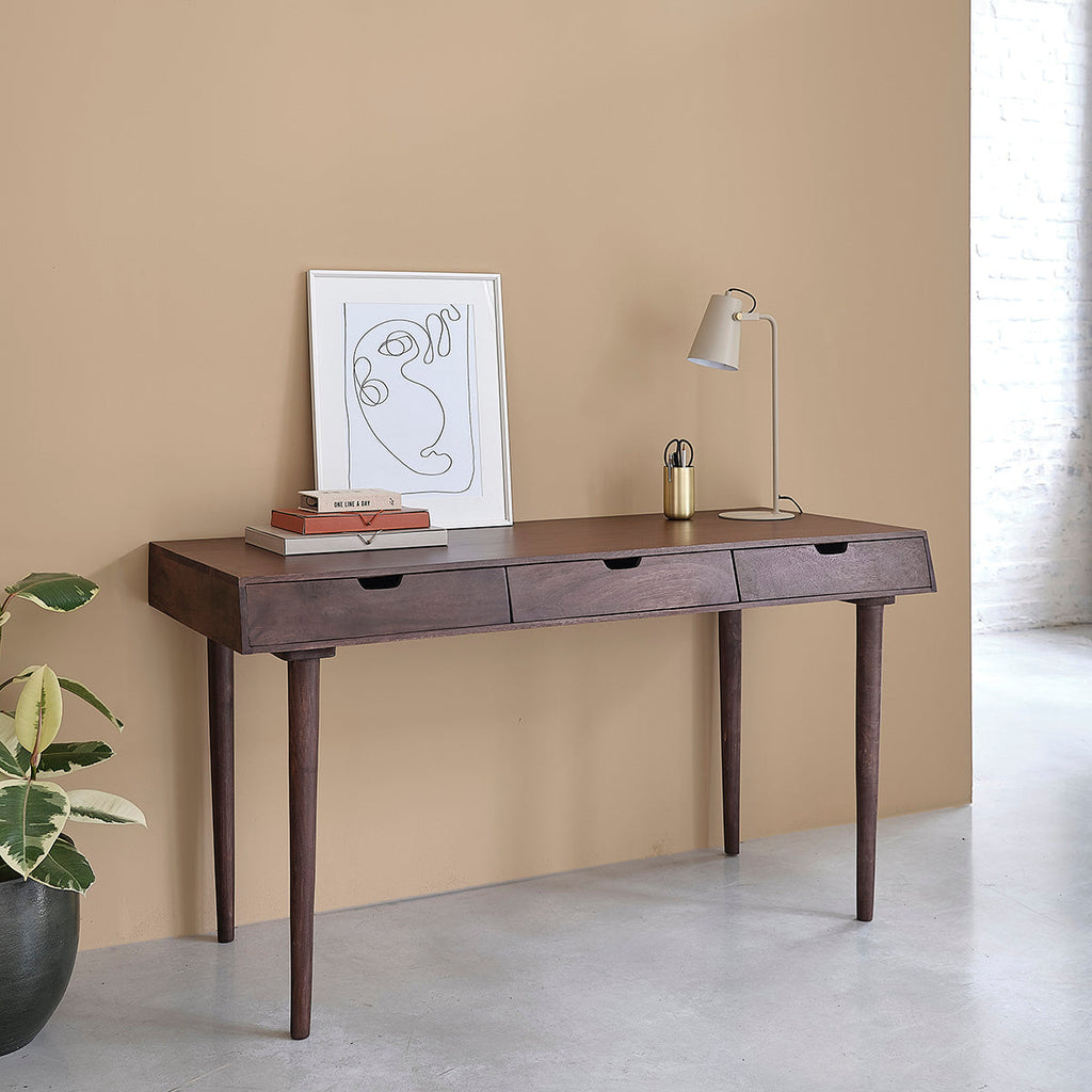 Cameron – Biurko – Lite drewno mango