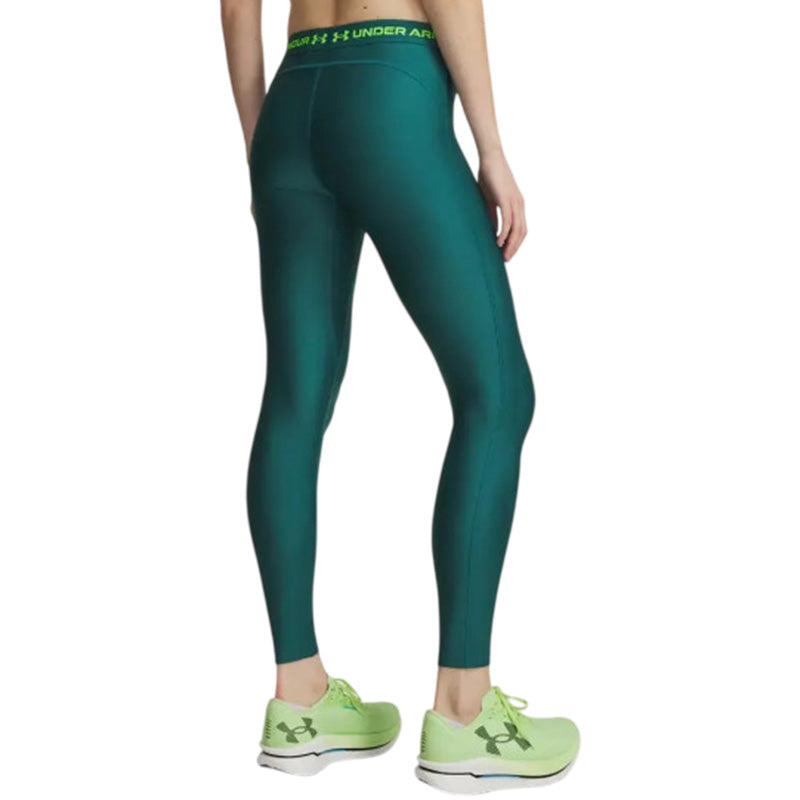Legging Heatgear - Rack Green, Hyper Green - Femme