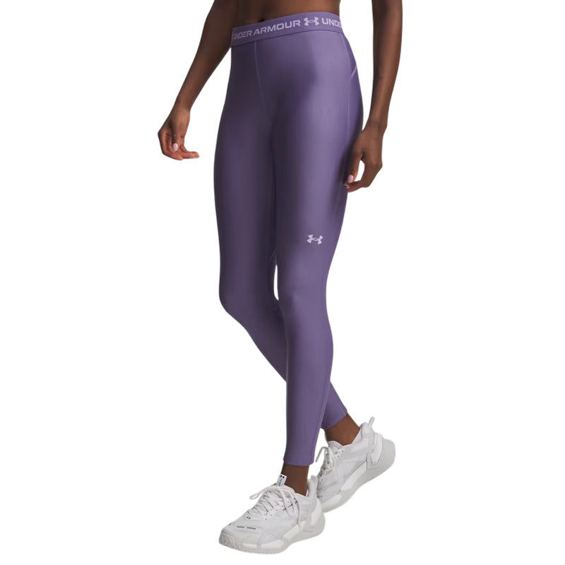 Legging Heatgear - Violet, Blanc - Femme