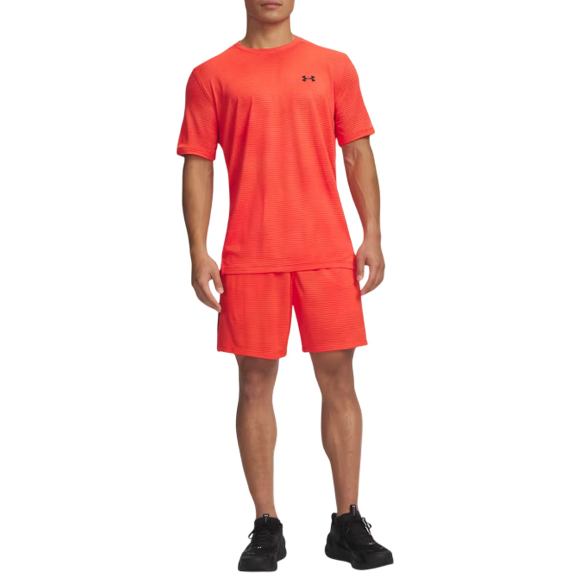 Short Tech Vent 7In Vhs Jacq - Orange, Noir - Homme