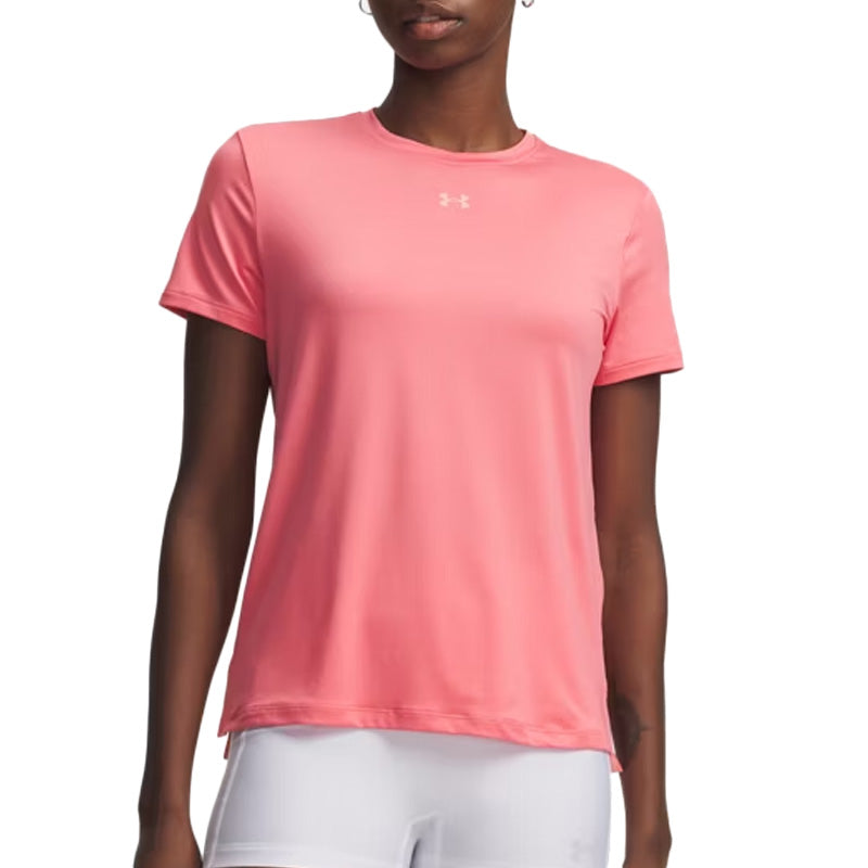 T-Shirt Vanish Seamless Ss - Rose, Blanc - Femme