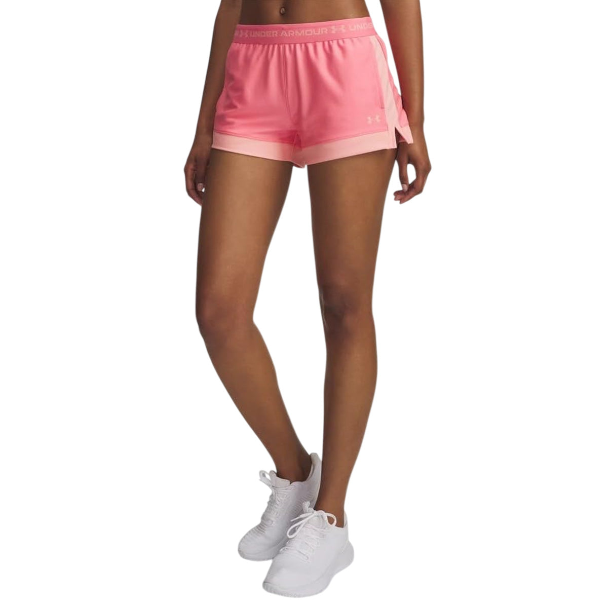 Shorts til kvinder Under Armour TECH PLAY UP 3IN COLORBLOCK