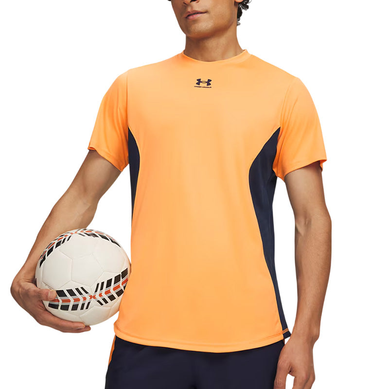 T-Shirt M Challenger Pro Prnt Ss - Orange Bloc, Midnight Na - Homme