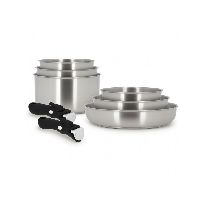 8-Piece Iris Stainless Steel Set