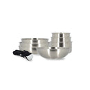 9-Piece Iris Stainless Steel Set