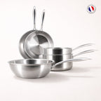 Triply - 5-Piece Set - Tri-Ply Stainless Steel 🇫🇷