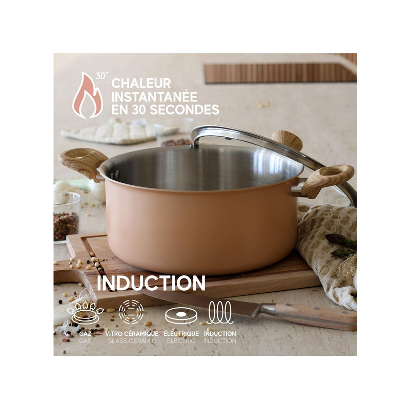 Set Of 5 Easynox Stainless Steel &amp; Aluminum Pieces