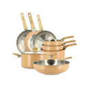 Set Of 8 Easynox Stainless Steel &amp; Aluminum Pieces