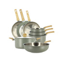 Set Of 8 Easynox Stainless Steel &amp; Aluminum Pieces