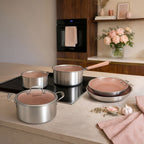 Aglaé - 6-Piece Cookware Set - Stainless Steel