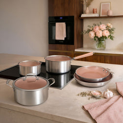 Aglaé - 6-Piece Cookware Set - Stainless Steel