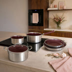 Aglaé - 6-Piece Cookware Set - Stainless Steel