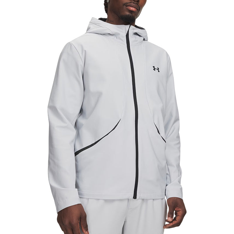Veste De Survêtement Unstoppable - Halo Gray, Black - Homme